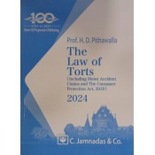 Jhabvala Law Series's The Law of Torts Notes for BA. LL.B & LL.B by Prof. H. D. Pithawalla, C.Jamnadas & Co. [Edn. 2024]